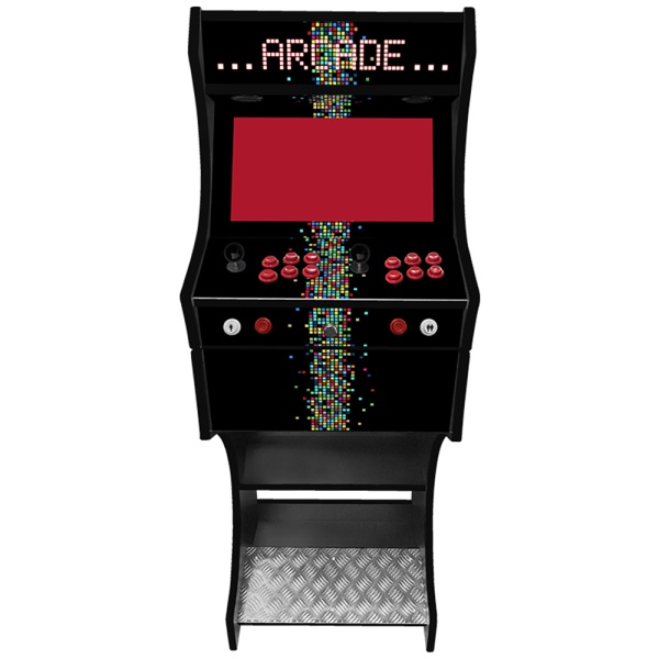 2 Player Arcade Machine - Contemporary v4 Design Theme